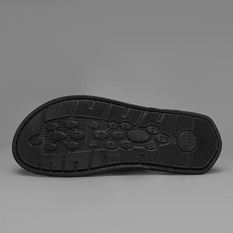 ⏰Last Day! 45% OFF  🔥VELTOE ®Men's Handmade Genuine Leather Breathable Orthopedic Slip-on Sandals
