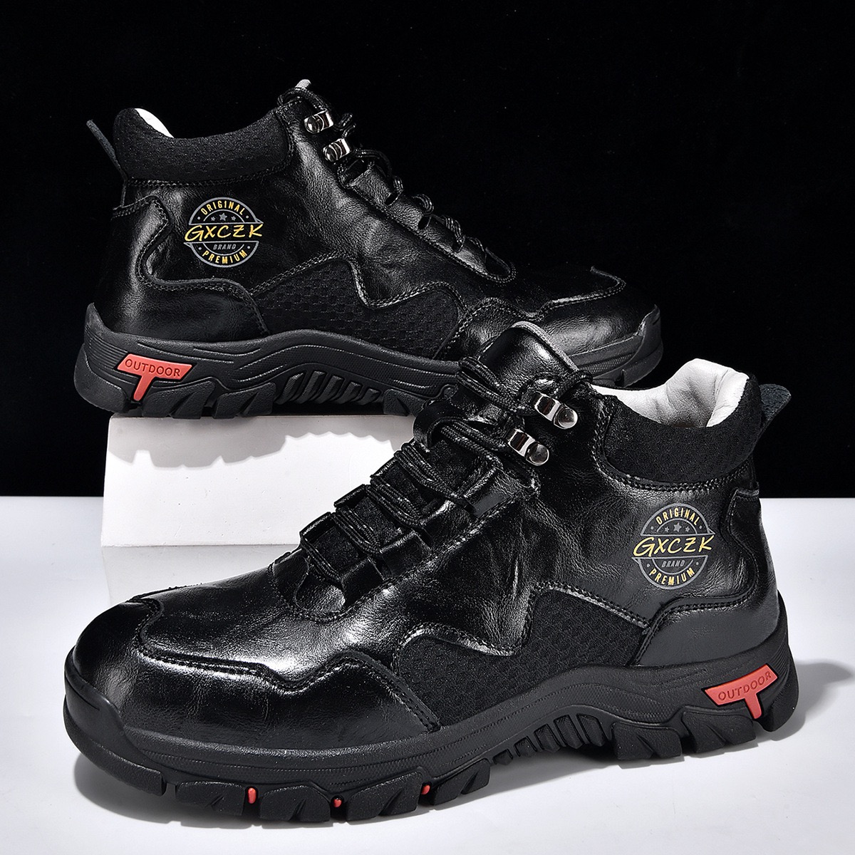 ⏰Last Day! 45% OFF 🔥VELTOE®Men's Genuine Leather Outdoor Waterproof Orthopedic Walking Shoes