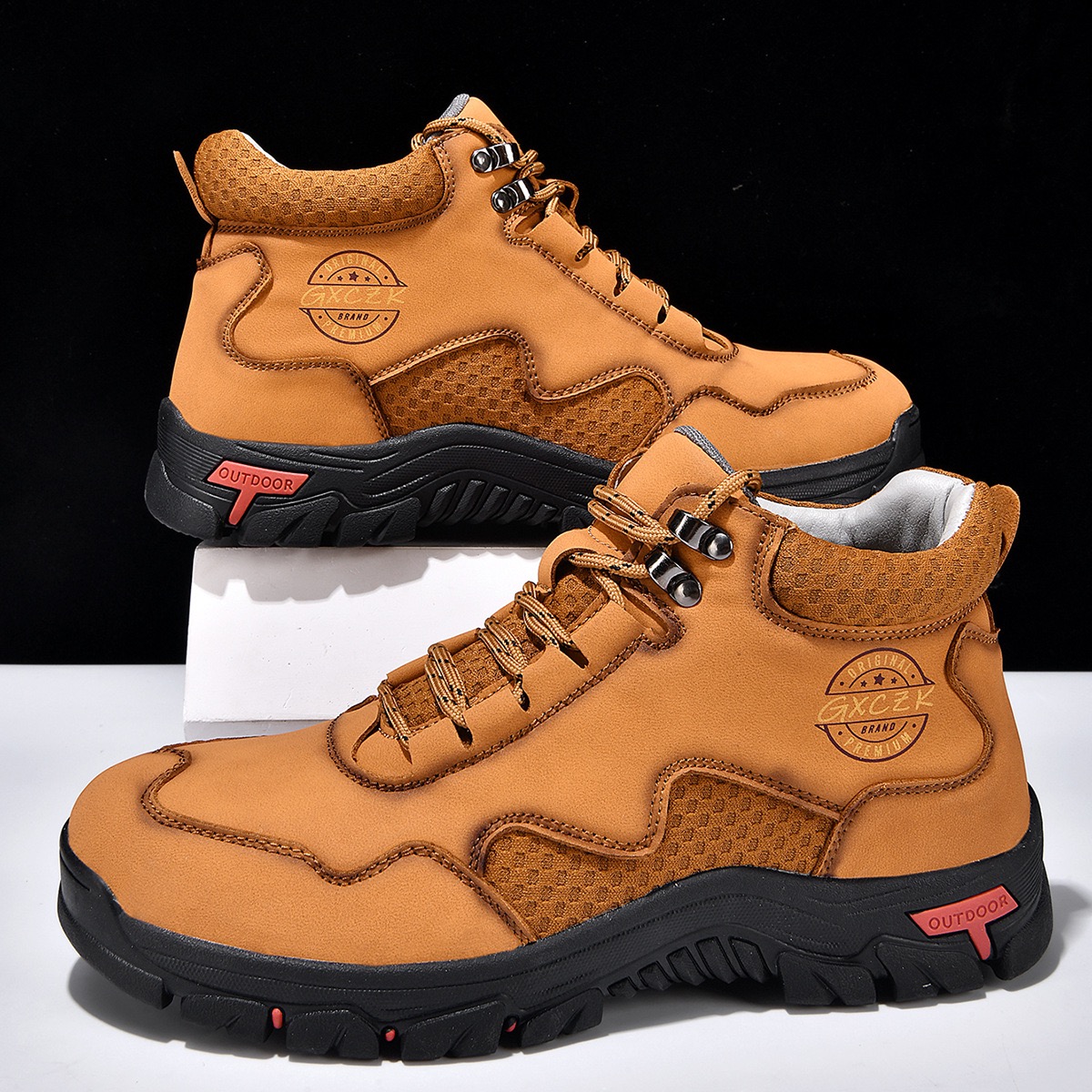 ⏰Last Day! 45% OFF 🔥VELTOE®Men's Genuine Leather Outdoor Waterproof Orthopedic Walking Shoes