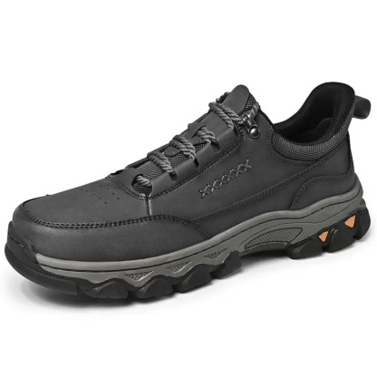⏰Last Day! 45% OFF 🔥VELTOE®Men's Genuine Leather Outdoor Waterproof Orthopedic Walking Shoes