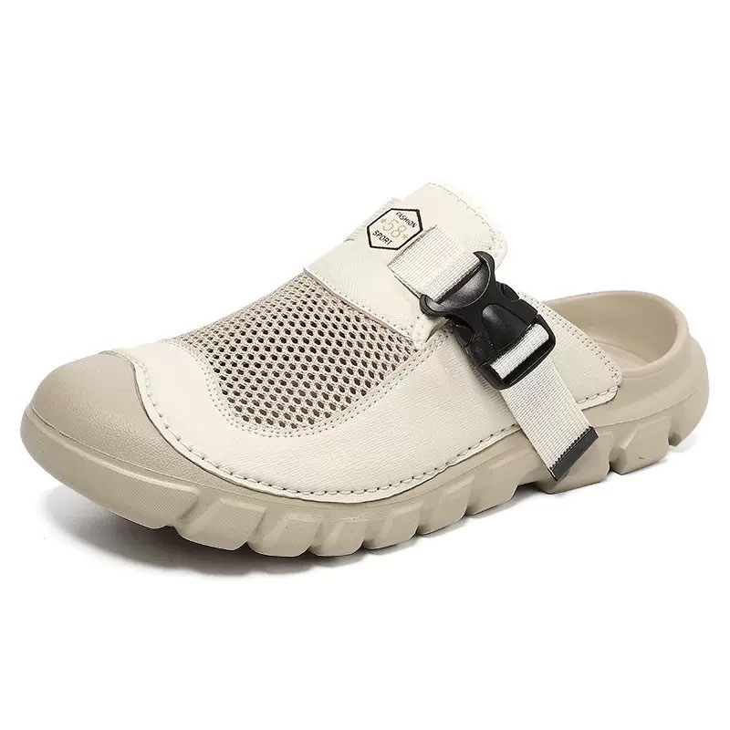 ⏰Last Day! 45% OFF 🔥VELTOE®Men's Handcrafted Cowhide Mesh Breathable Orthopedic Outdoor Sandals