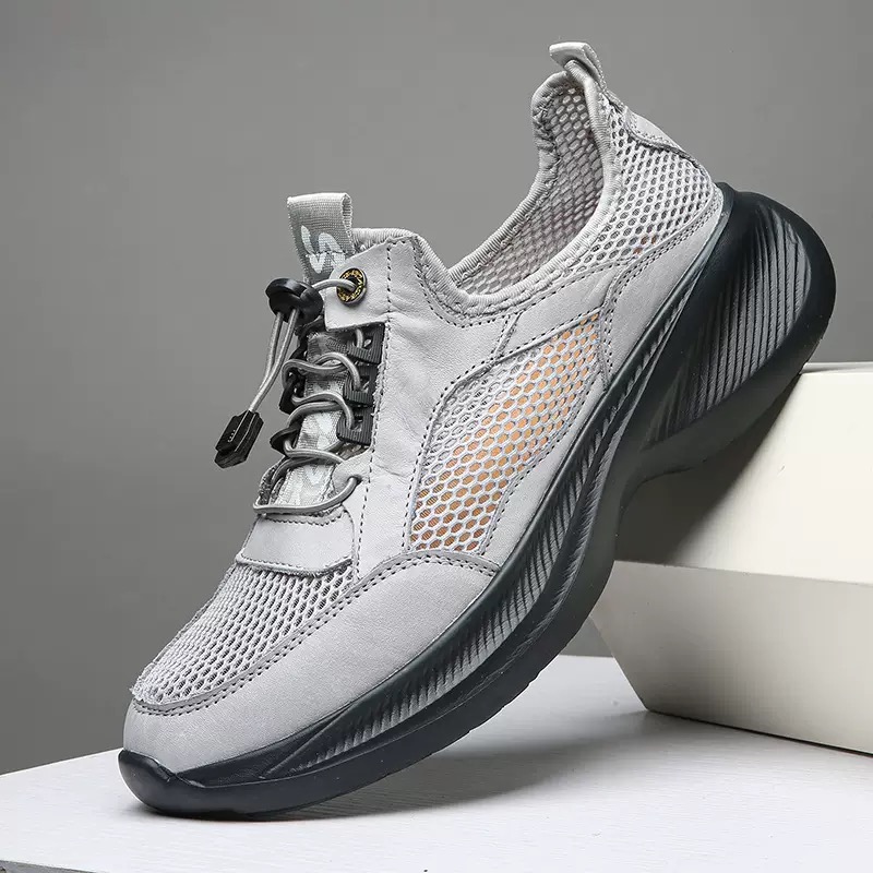⏰Last Day! 45% OFF  🔥MANTRAFF®Men's Handmade Genuine Leather Outdoor Breathable Walking Shoes