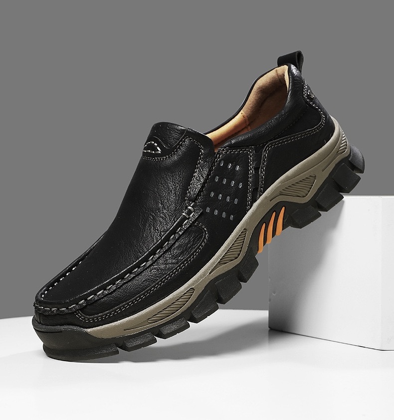 ⏰Last Day! 45% OFF 🔥MANTRAFF®Men's Handmade Genuine Leather Orthopedic Walking shoes