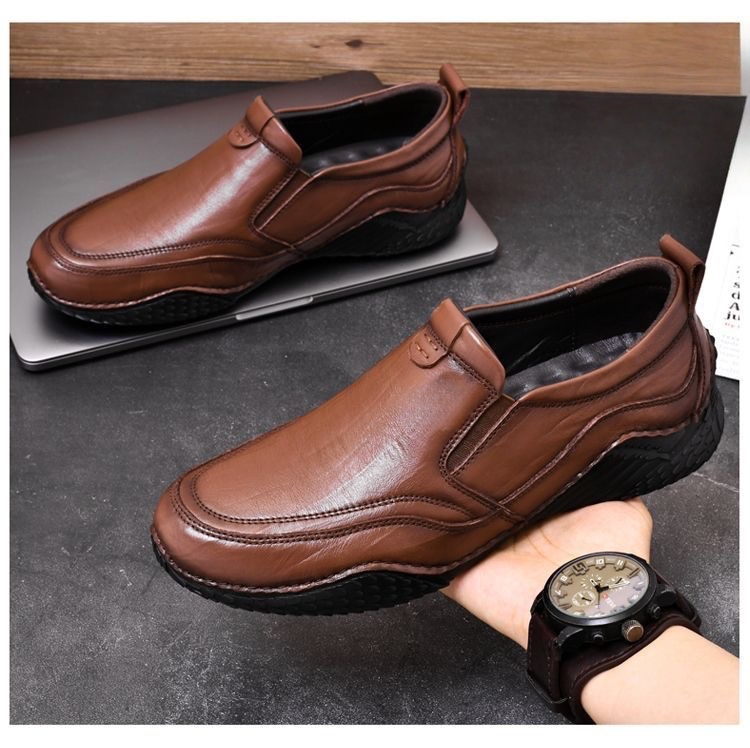 ⏰Last Day!45% OFF 🔥MANTRAFF®Men's Handmade Genuine Leather Orthopedic Walking Shoes