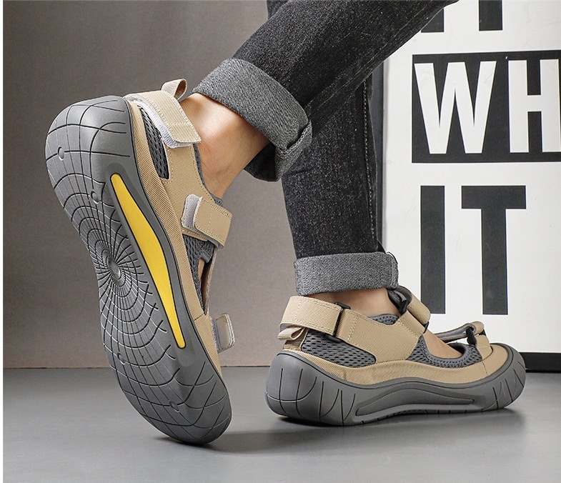 ⏰Last Day! 45% OFF 🔥VELTOE®Men's Handcrafted Cowhide Breathable Orthopedic Outdoor Sandals