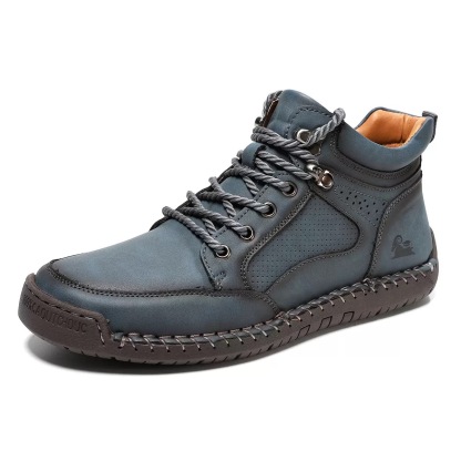⏰Last Day! 45% OFF 🔥HIKER®Men's Genuine Leather Outdoor Waterproof Orthopedic Walking Shoes
