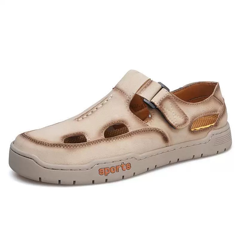 ⏰Last Day! 45% OFF 🔥VELTOE®Men's Handcrafted Cowhide Breathable Orthopedic Outdoor Sandals