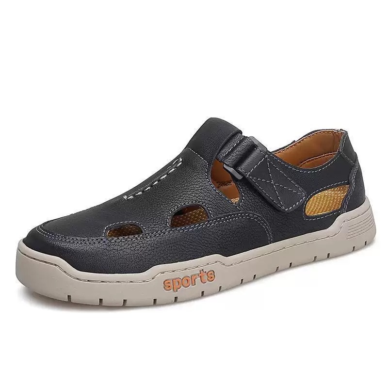 ⏰Last Day! 45% OFF 🔥VELTOE®Men's Handcrafted Cowhide Breathable Orthopedic Outdoor Sandals