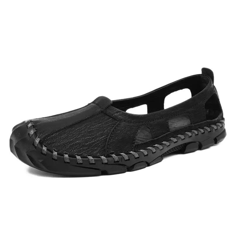 ⏰Last Day! 45% OFF 🔥VELTOE®Men's Handcrafted Cowhide Breathable Orthopedic Outdoor Sandals
