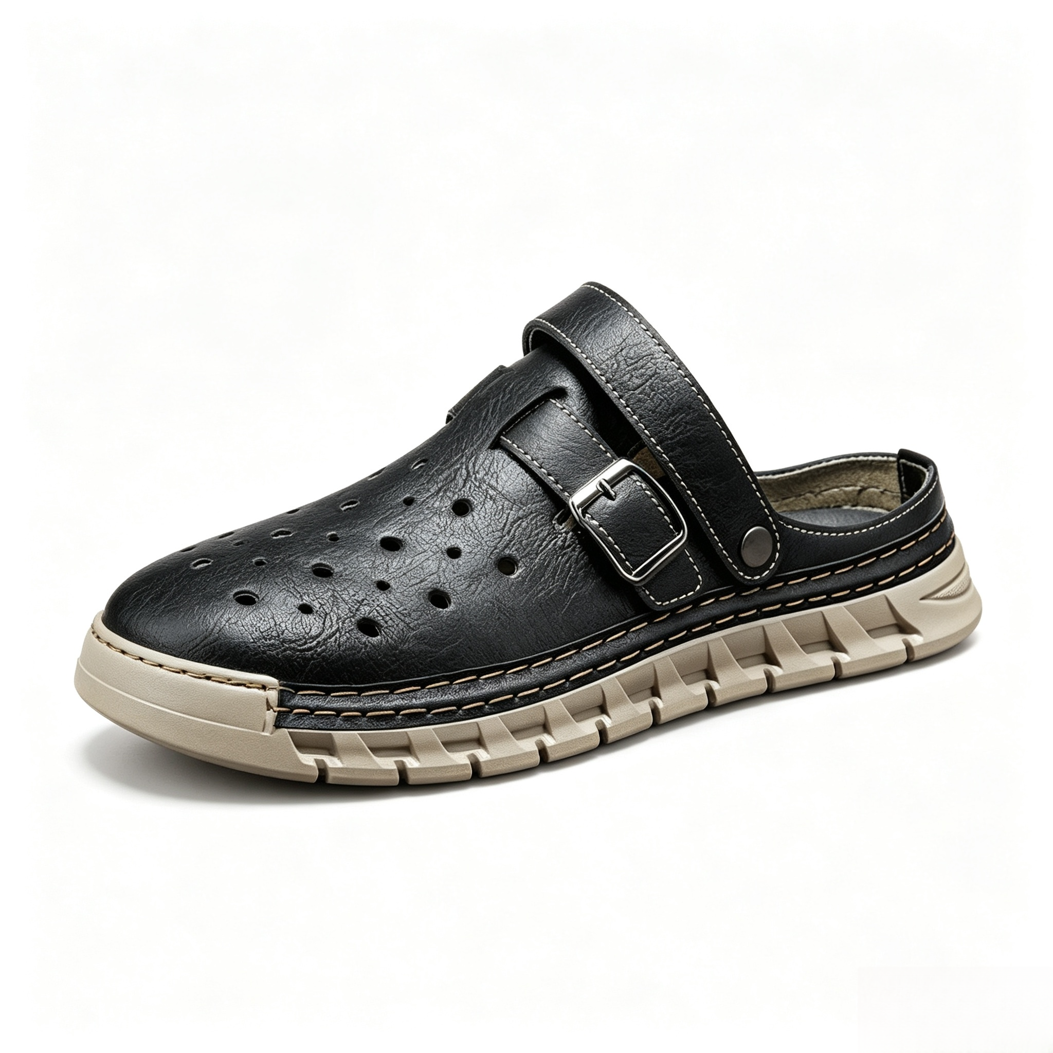 [Copy]🔥 MANTRAFF®Men's Orthopedic Mules (Breathable Mesh and Genuine Leather)