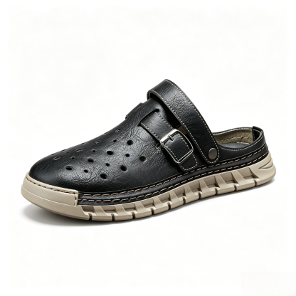 [Copy]🔥 MANTRAFF®Men's Orthopedic Mules (Breathable Mesh and Genuine Leather)
