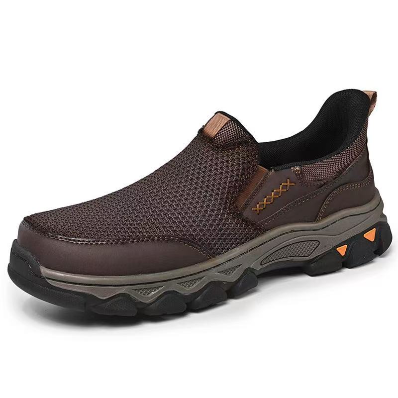 ⏰Last Day! 45% OFF  🔥MANTRAFF®Men's Handmade Genuine Leather Outdoor Breathable Walking Shoes