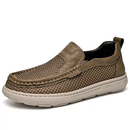 ⏰Last Day! 45% OFF  🔥MANTRAFF®Men's Breathable Mesh Slip-On Orthopedic Loafers