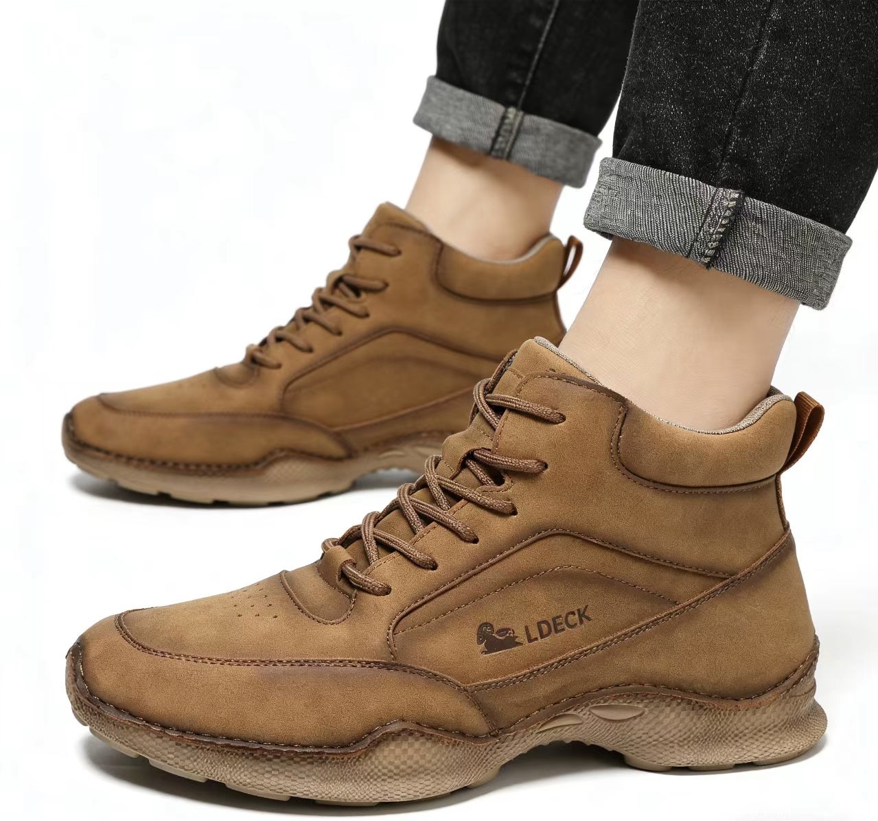 ⏰Last Day! 45% OFF  🔥MANTRAFF®Men's Handmade Genuine Leather Outdoor Waterproof Walking Shoes