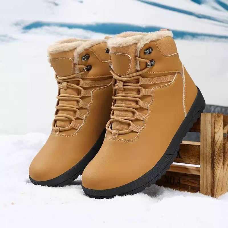 ⏰Last Day! 45% OFF🔥VELTOE® Men's Extra Wide Orthopedic Winter Shoes | Cashmere Lined Waterproof