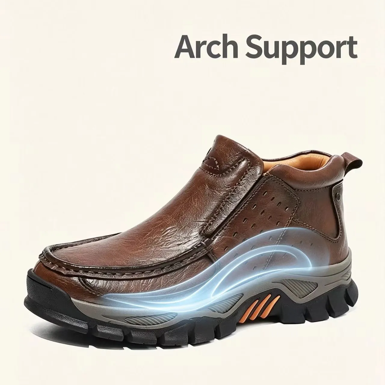 ⏰Last Day! 45% OFF  🔥VELTOE®Men's Premium Leather Orthopedic Walking Shoes