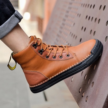 ⏰Last Day! 45% OFF 🔥GARB®Men's Genuine Leather Orthopedic Walking Boots