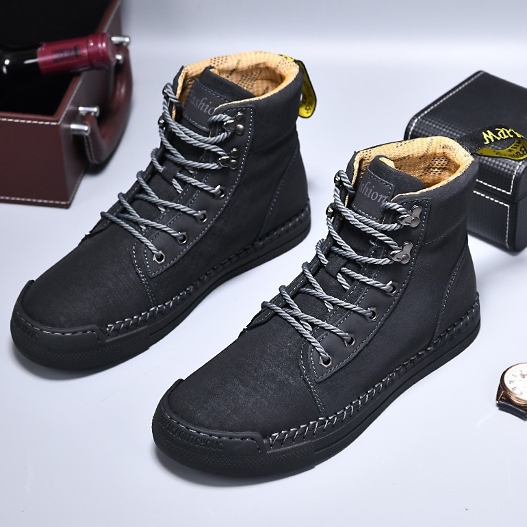 ⏰Last Day! 45% OFF 🔥GARB®Men's Genuine Leather Orthopedic Walking Boots