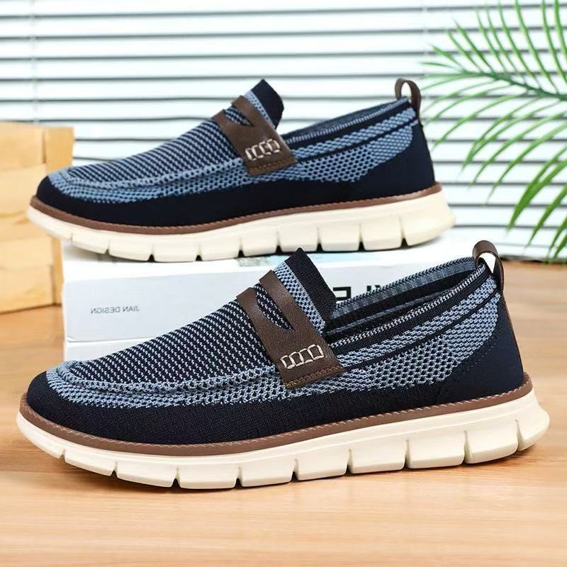⏰Last Day!45% OFF 🔥MANTRAFF®Men's Knit Orthopedic Slip-On Loafers