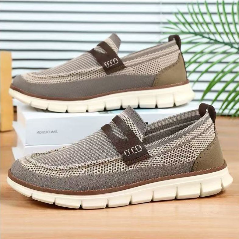 ⏰Last Day!45% OFF 🔥MANTRAFF®Men's Knit Orthopedic Slip-On Loafers