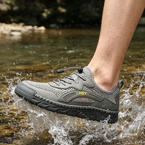 ⏰Last Day! 45% OFF  🔥MANTRAFF®Men's Outdoor Mesh Orthopedic Hiking Shoes