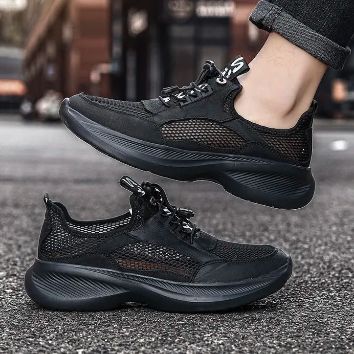 ⏰Last Day! 45% OFF  🔥MANTRAFF®Men's Handmade Genuine Leather Outdoor Breathable Walking Shoes