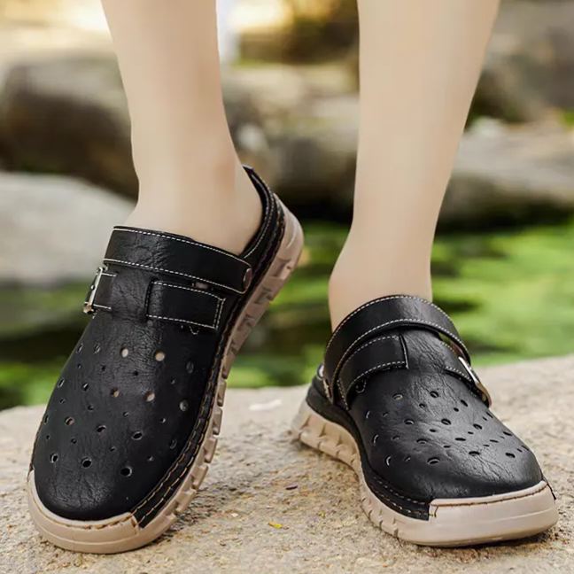 [Copy]🔥 MANTRAFF®Men's Orthopedic Mules (Breathable Mesh and Genuine Leather)
