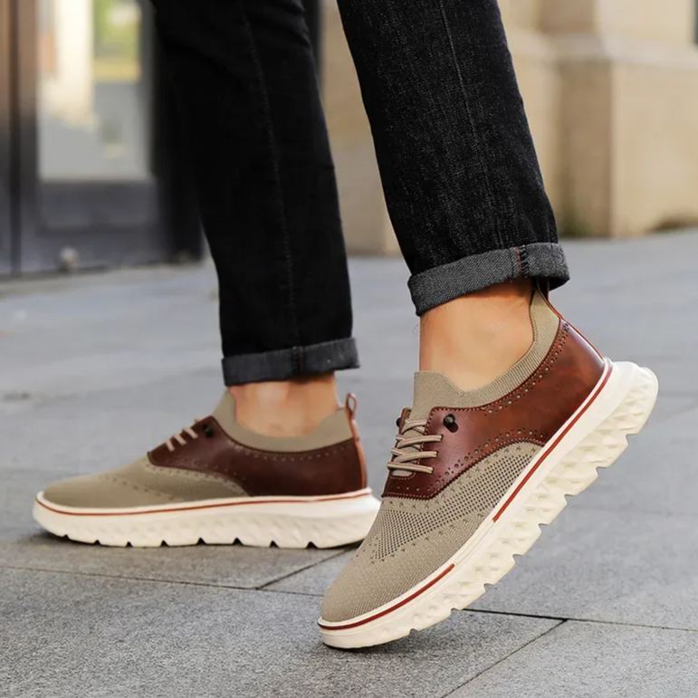 ⏰Last Day!45% OFF 🔥MANTRAFF®Men's Breathable Mesh Orthopedic Walking Shoes