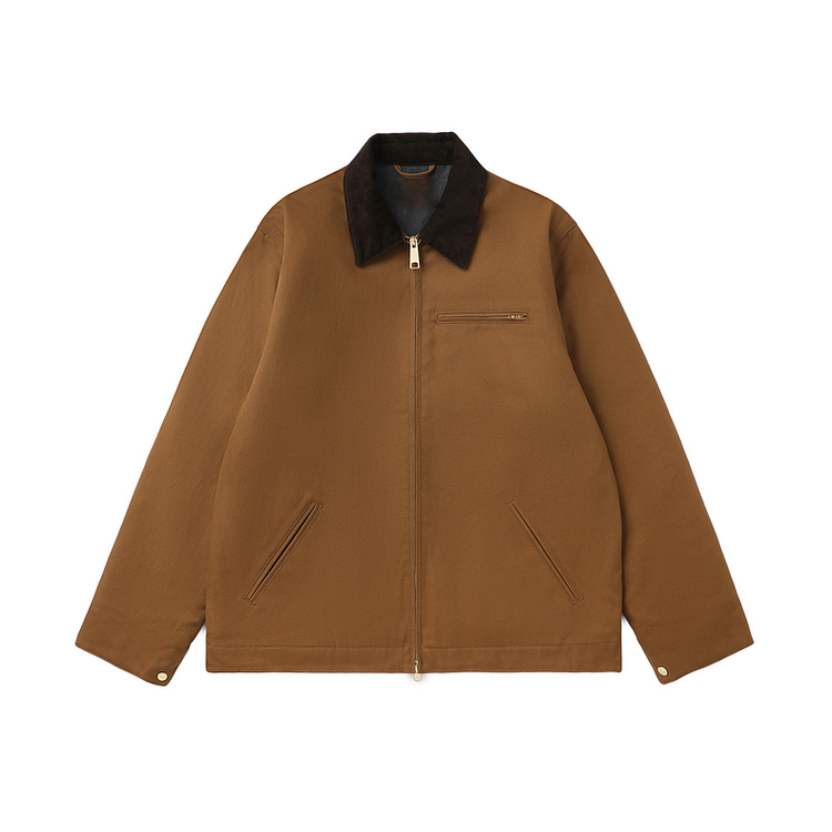 Classic Simple Style Thickened Cold-Proof Men's Jacket