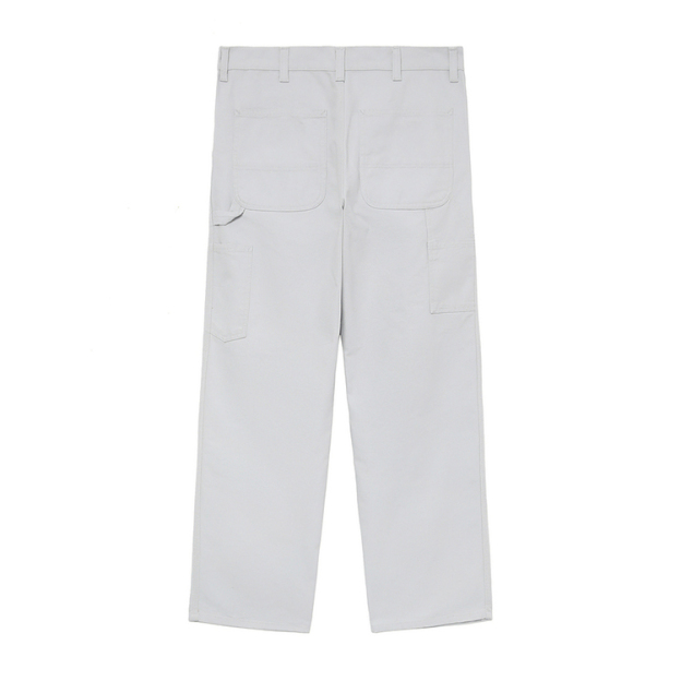 Classic Multi-Pocket Straight-Leg Workwear Men's Trousers