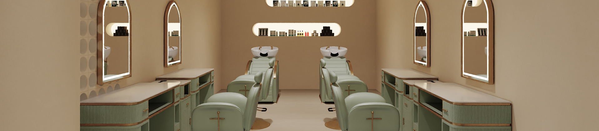 Barber Salon Area
