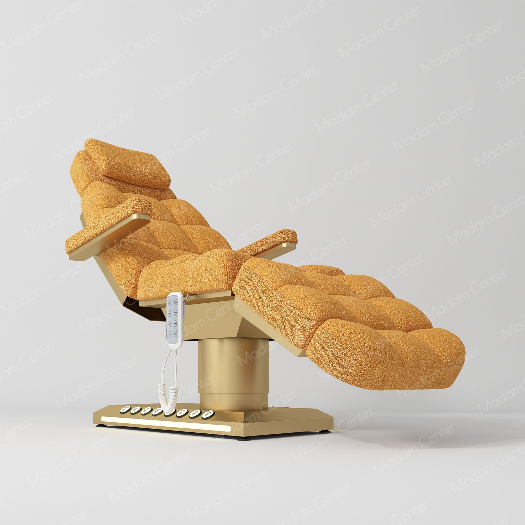 1011 Lambswool Fabric Electric Beauty Bed | Foot Control