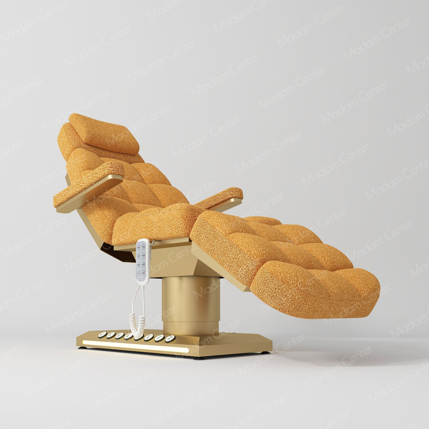 1011 Lambswool Fabric Electric Beauty Bed | Foot Control