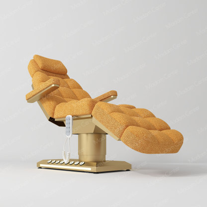 1011 Lambswool Fabric Electric Beauty Bed | Foot Control