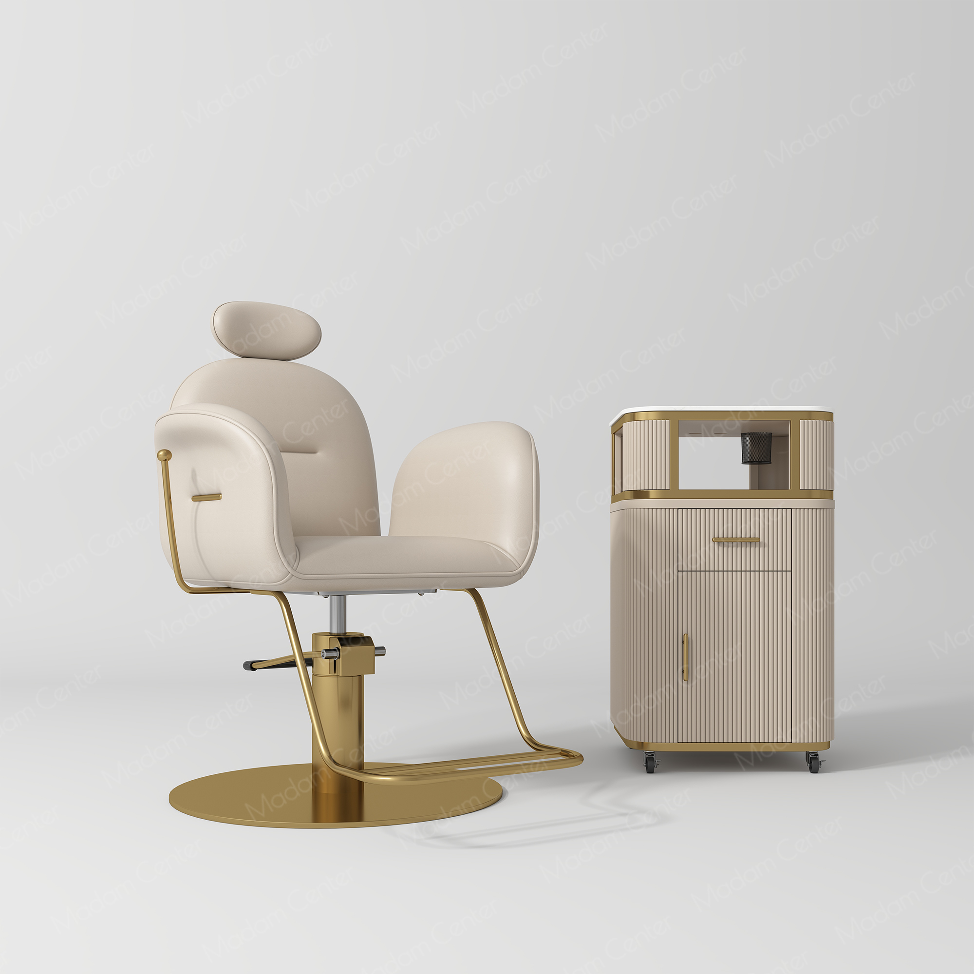 0923 Barber Hairdressing Chair-madamcenterOriginal Design,原创,Barber Salon,Barber Chair,Barber Salon.