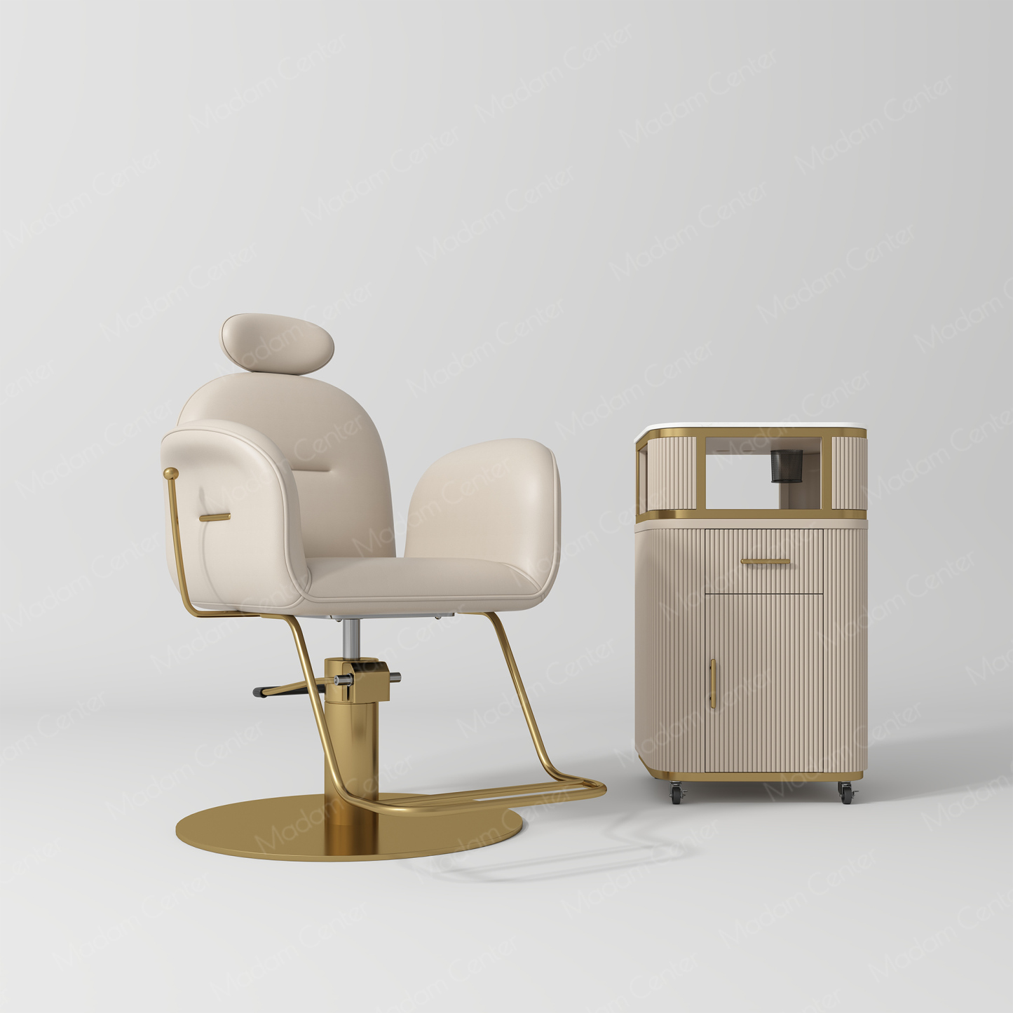 0923 Barber Hairdressing Chair-madamcenterOriginal Design,原创,Barber Salon,Barber Chair,Barber Salon.