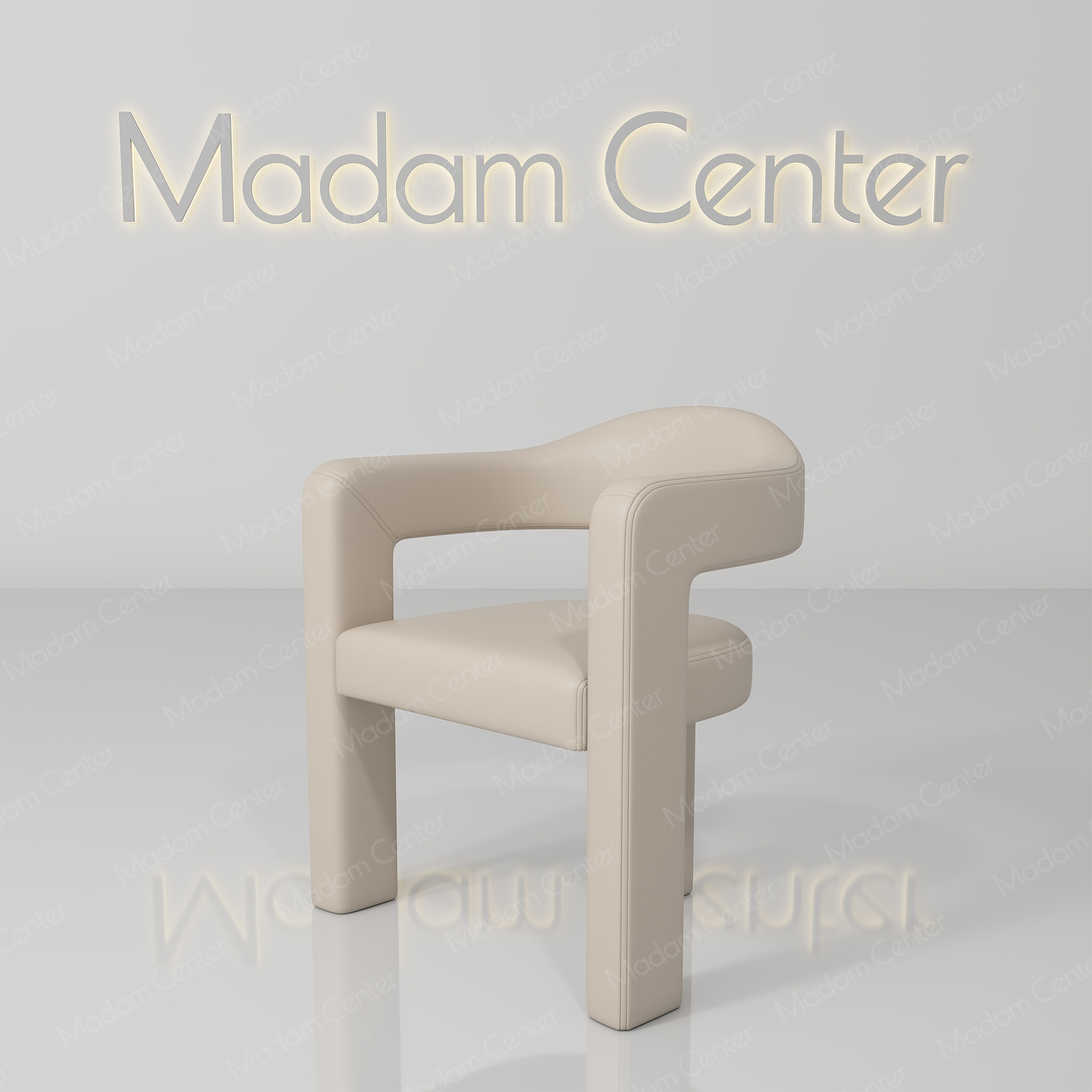 0929 Manicure Guest & Technician Chair-madamcenterOriginal Design,Pedicure & Manicure.,原创,美甲桌椅,Manicure Table & Chair