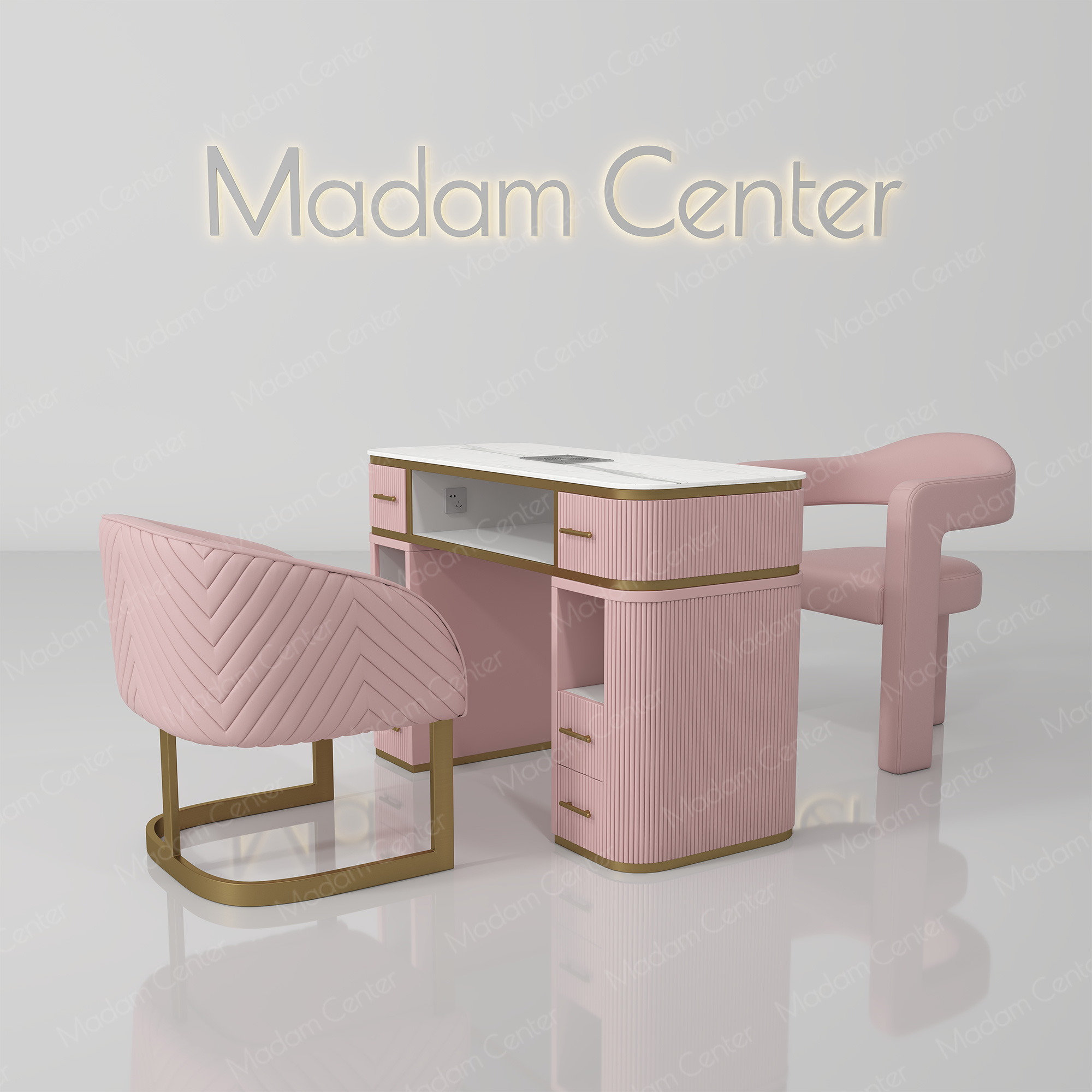 0925 Manicure Table | Single Set-madamcenterOriginal Design,Pedicure & Manicure.,Manicure Table & Chair,原创,美甲桌椅
