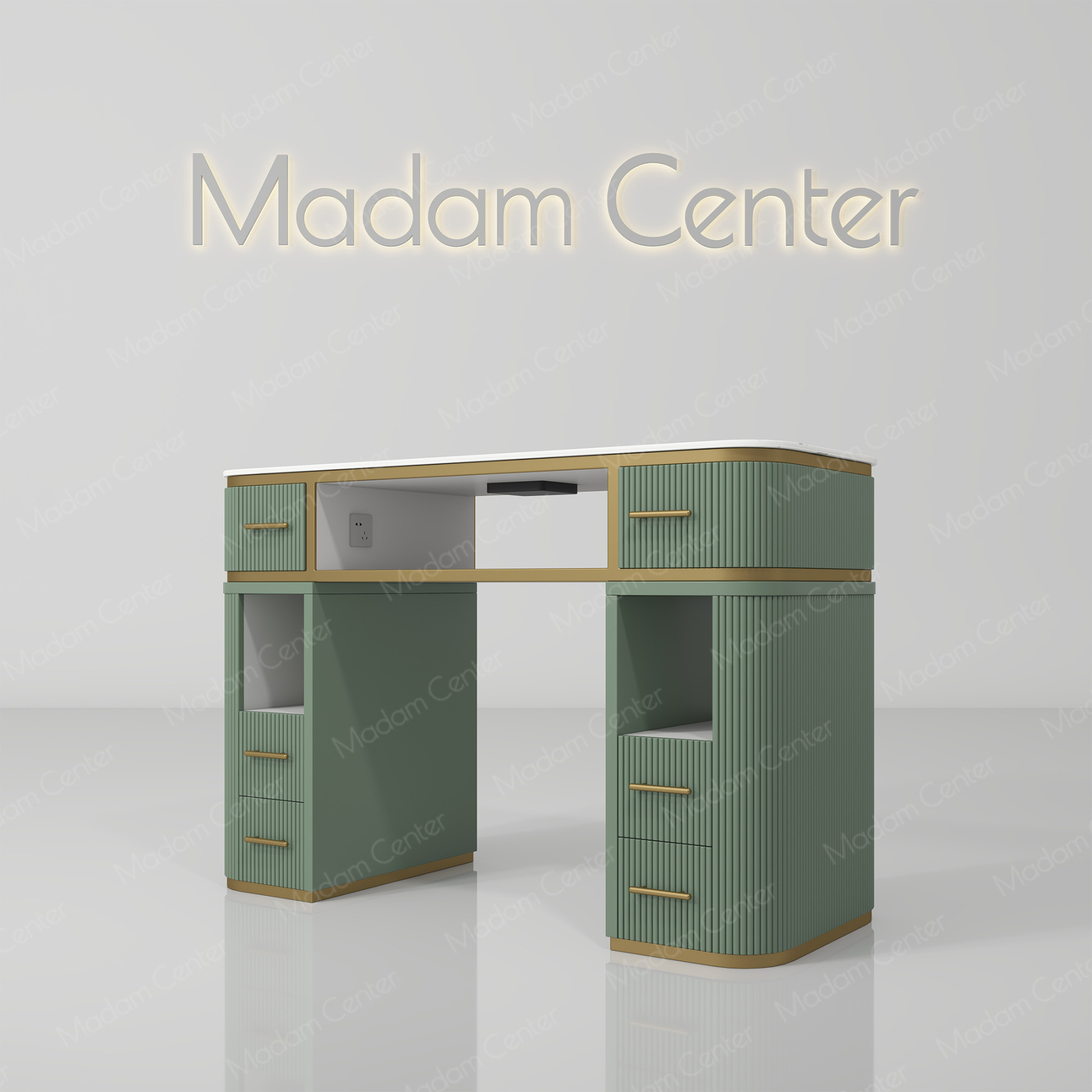 0925 Manicure Table | Single Set-madamcenterOriginal Design,Pedicure & Manicure.,Manicure Table & Chair,原创,美甲桌椅