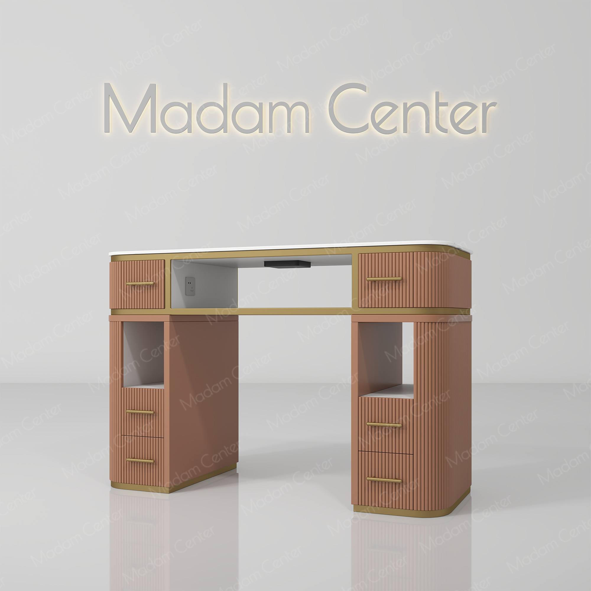 0925 Manicure Table | Single Set-madamcenterOriginal Design,Pedicure & Manicure.,Manicure Table & Chair,原创,美甲桌椅