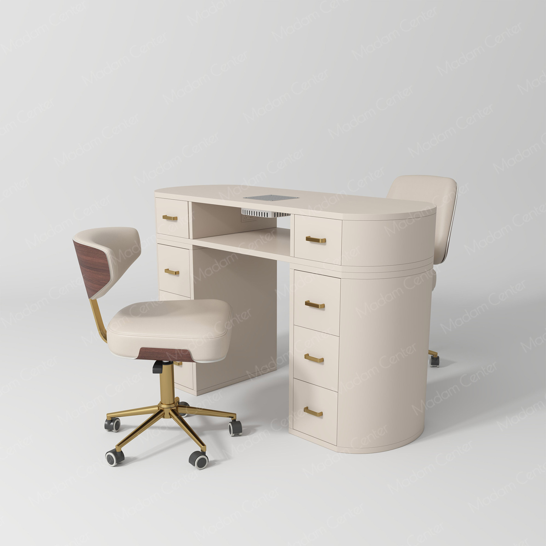 1109 Manicure Table, Nail Spa Desk