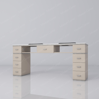 1125 Manicure Table | Double Set-madamcenterOriginal Design,Pedicure & Manicure.,Manicure Table & Chair,原创,美甲桌椅