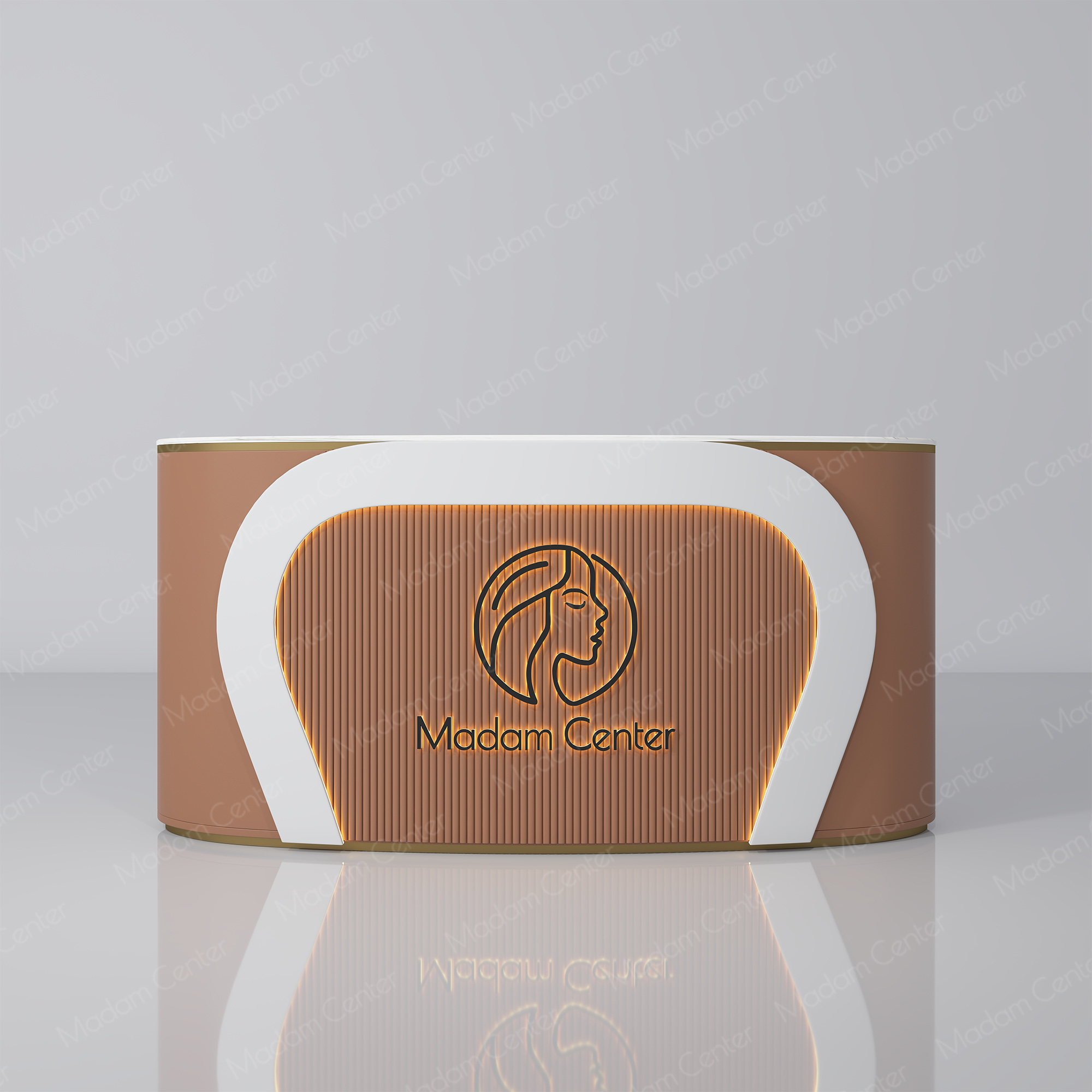 0924 Reception Desk-madamcenterOriginal Design,Reception Desk,Reception Area.