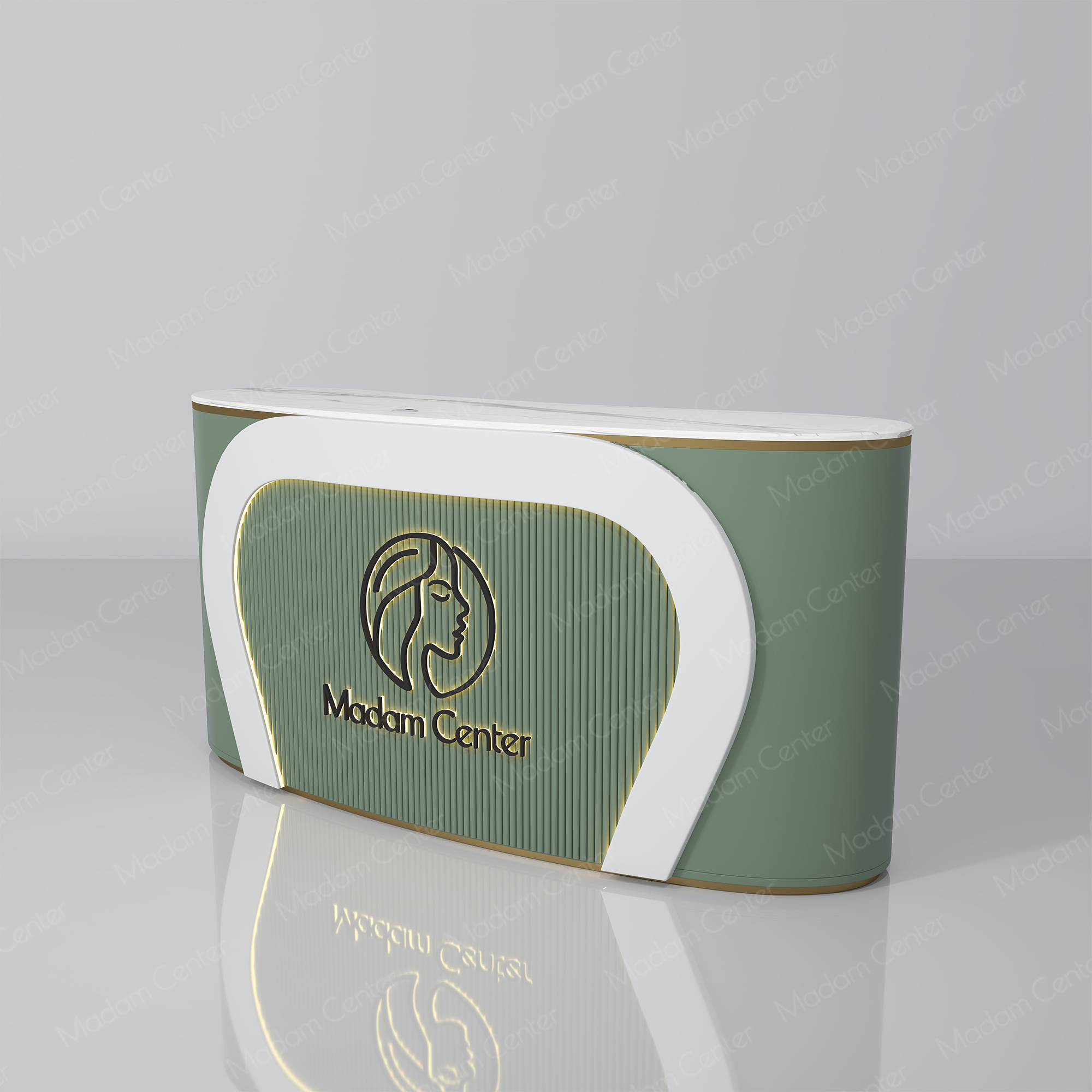 0924 Reception Desk-madamcenterOriginal Design,Reception Desk,Reception Area.