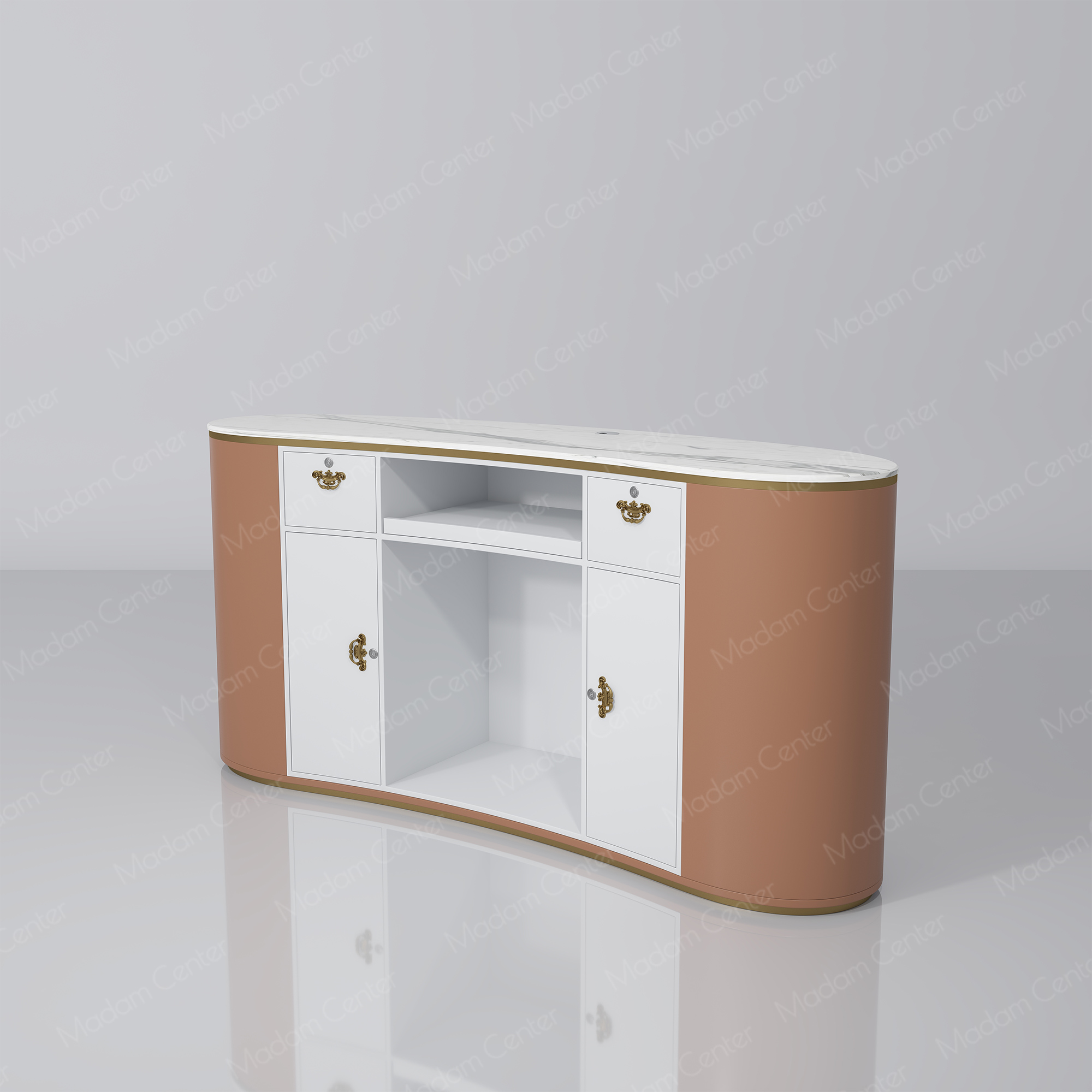 0924 Reception Desk-madamcenterOriginal Design,Reception Desk,Reception Area.