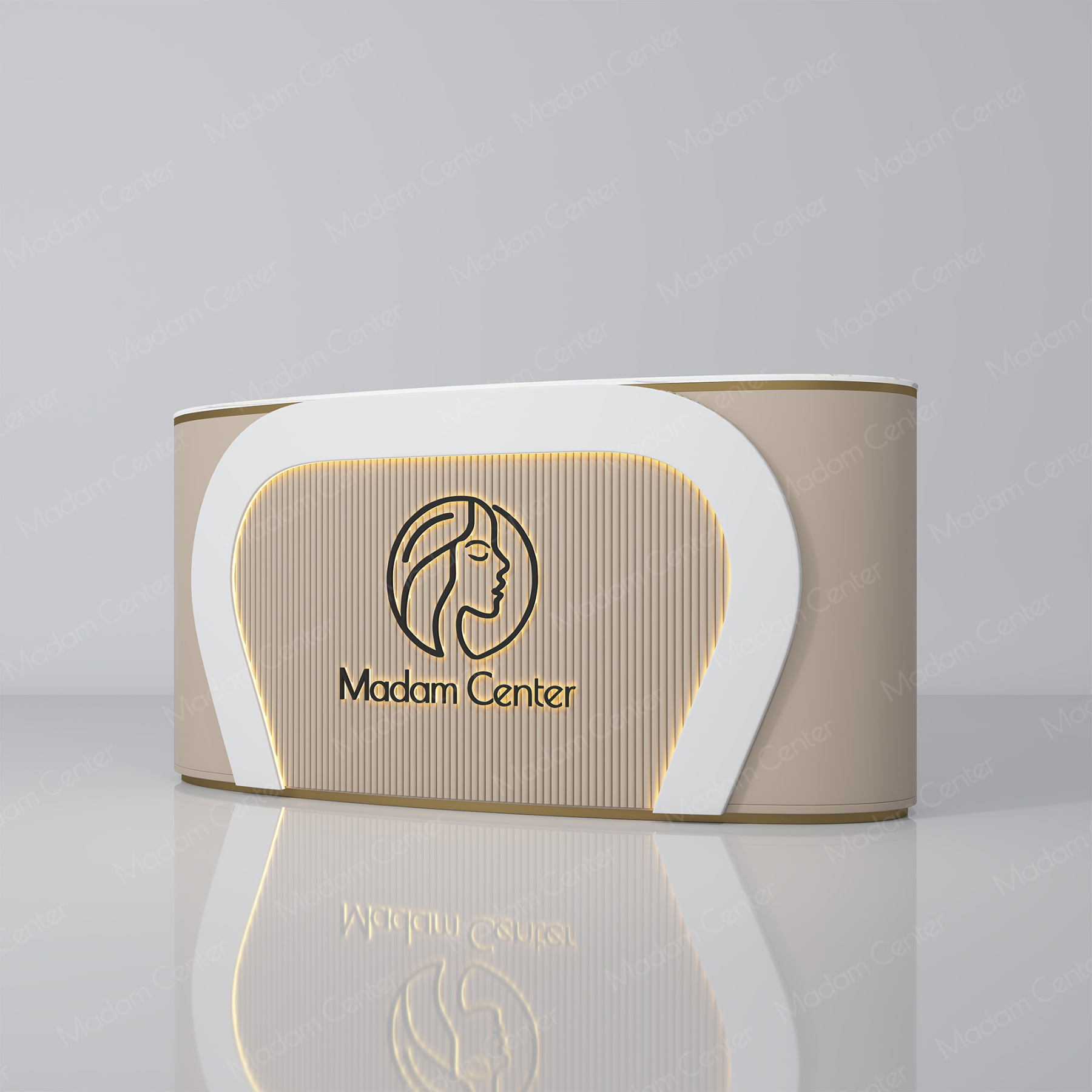 0924 Reception Desk-madamcenterOriginal Design,Reception Desk,Reception Area.