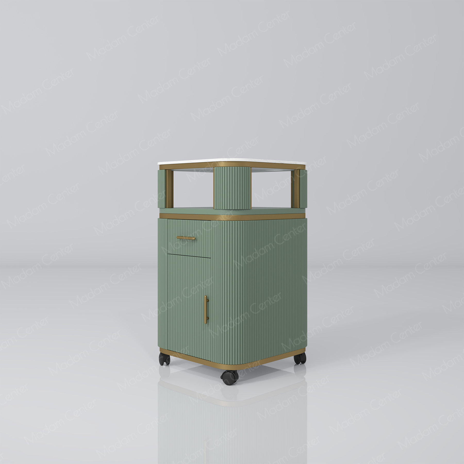 0930 Barber Mobile Tool Cabinet-madamcenterOriginal Design,Barber Salon,Barber Salon.,Barber Cabinet