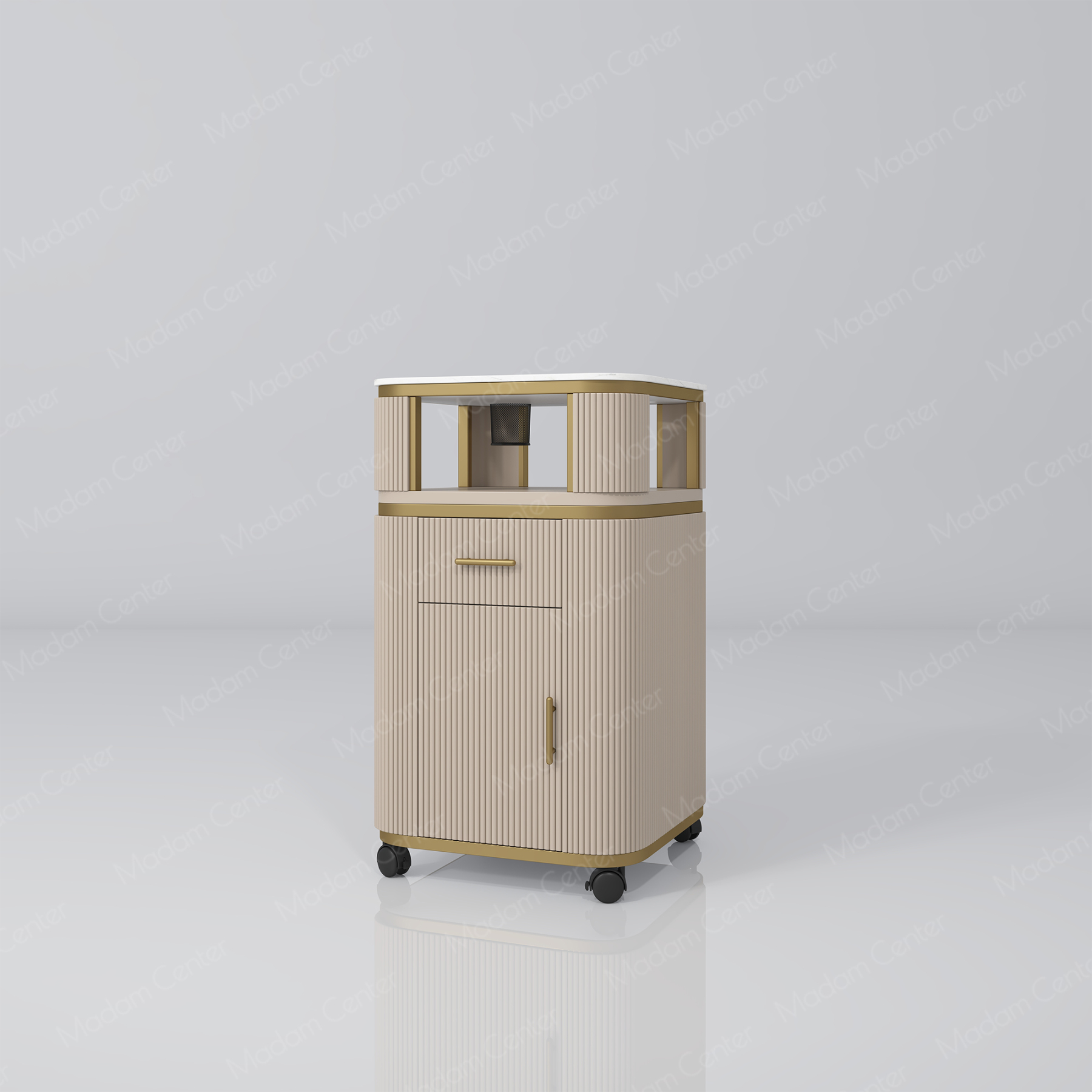 0930 Barber Mobile Tool Cabinet-madamcenterOriginal Design,Barber Salon,Barber Salon.,Barber Cabinet