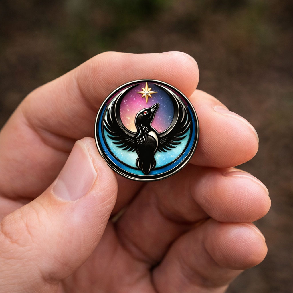 Minnesota Loon Pin