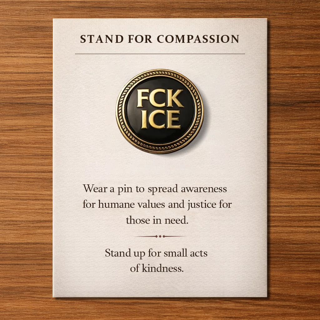 Stand for Compassion - "Be Good" & "Ice Out" Pins
